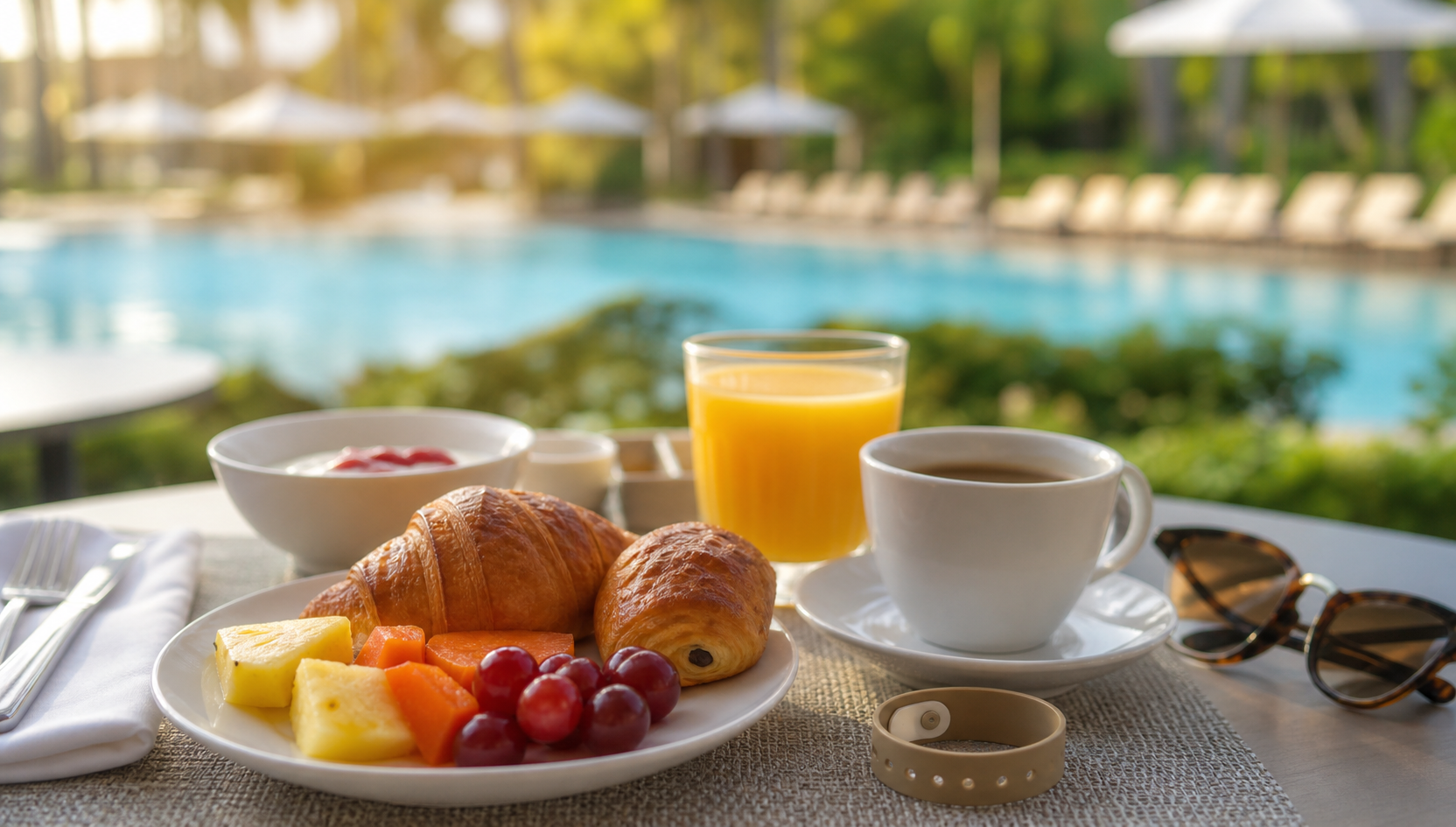 Resort com pequeno almoço e piscina