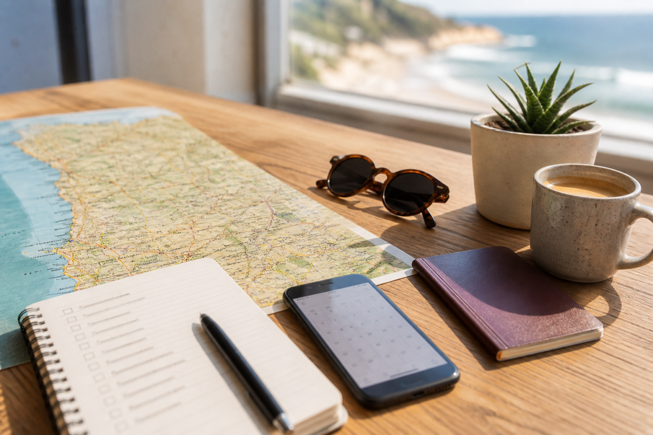 Checklist de férias: o que confirmar antes de reservar